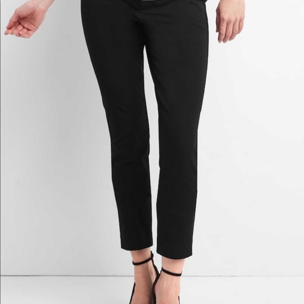 Maternity Inset Panel Skinny Ankle Pants Size 16